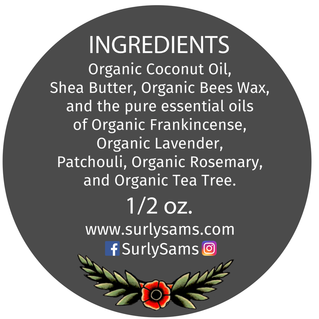 Surly Sam's Tattoo Salve - 1/2 oz.